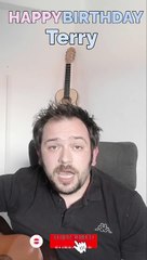 Happy Birthday, Terry! Geburtstagsgrüße an Terry