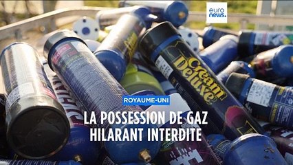 L'usage récréatif du gaz hilarant interdit au Royaume-Uni