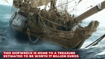 This shipwreck contains a treasure estimated at £17 billion, but it is well hidden