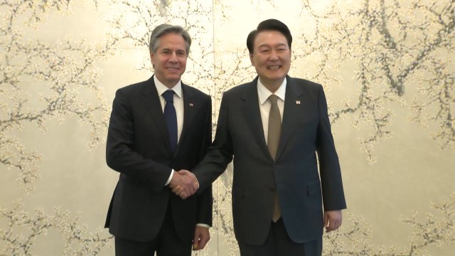 尹 미국 리더십 더 중요해져, 긴밀 공조 ...블링컨 오찬 / YTN