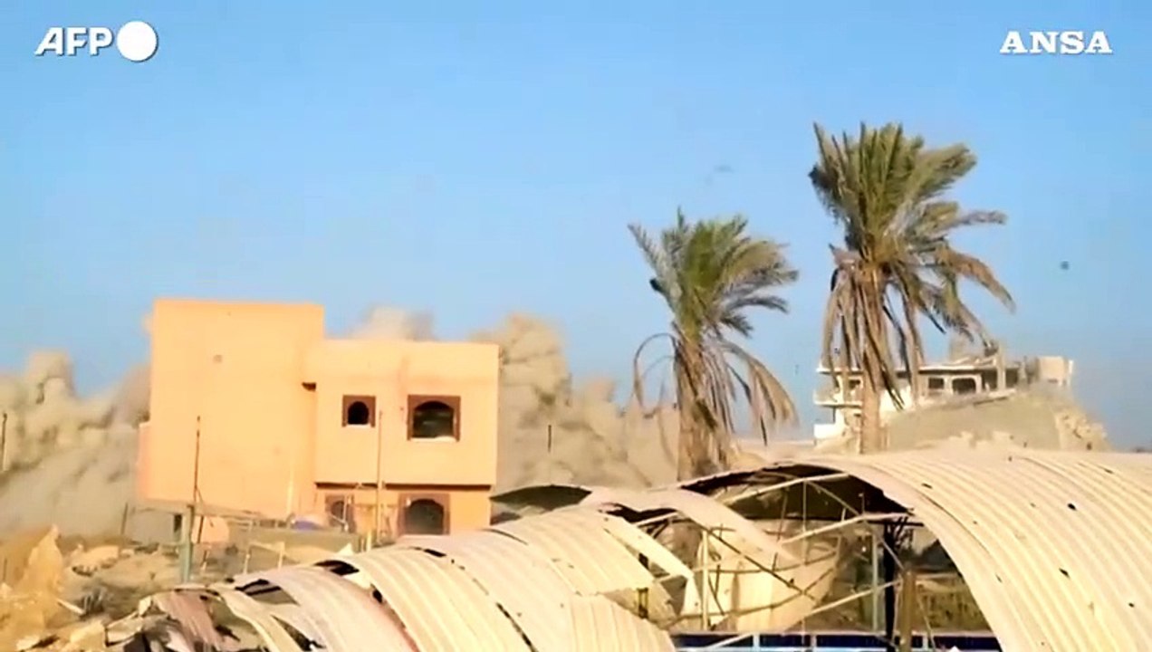 Gaza, l'Esercito israeliano impegnato nei combattimenti