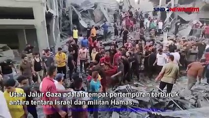 Akibat Serangan Udara Israel di Beit Lahiya, Gaza Utara, Sejumlah Warga Tewas