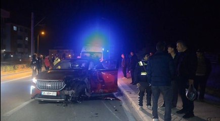 Eskişehir'de Misafirlikte İzinsiz Alınan TOGG Marka Araçla Kaza