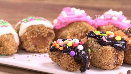 Kreasi Pisang Nugget Warna-warni, Pasti Disukai Anak-anak
