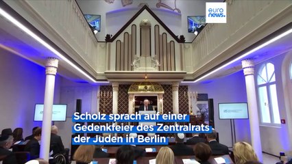 85. Jahrestag der Pogromnacht: Scholz erinnert an Deutschlands historische Verpflichtung