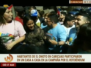 Caracas | Comando de Campaña "Venezuela Toda" concientiza casa a casa la defensa sobre el Esequibo