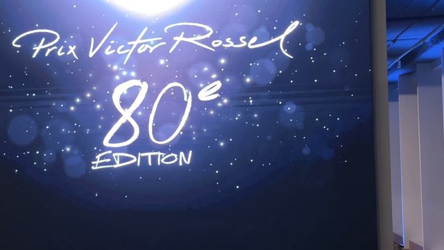 Cérémonie du prix Rossel 2023: Eric-Emmanuel Schmitt lit plusieurs passages du roman lauréat