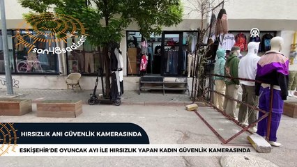Hırsız güvenlik kamerasında