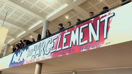 Une fresque contre le harcèlement au collège André-Malraux (13013)