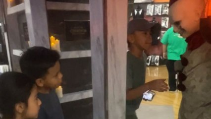 Kids playing with Halloween decoration get a jump scare after it moves *Hilarious*