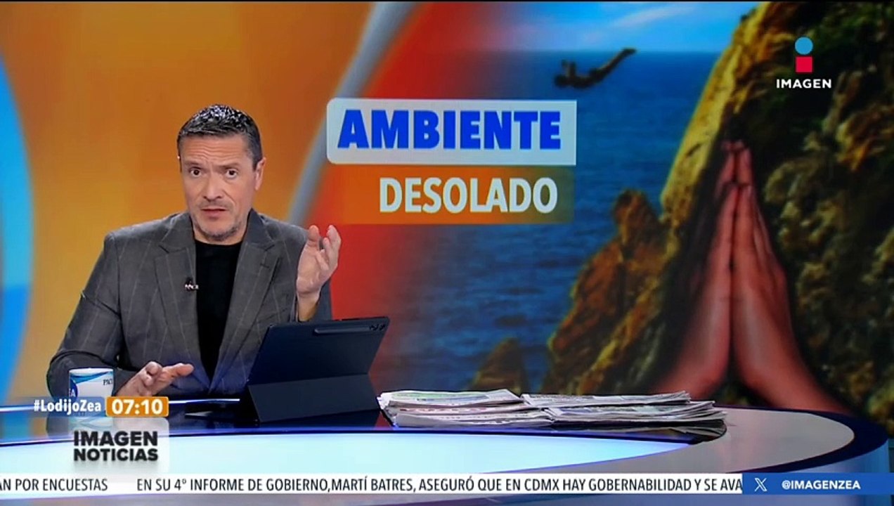 La Quebrada de Acapulco para actividades tras el paso del huracán Otis
