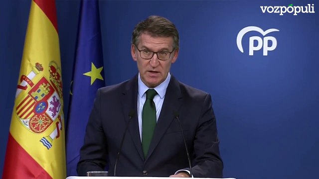 Feijóo: Quiero comenzar condenando el disparo en la cara que acaba de sufrir Alejo Vidal-Quadras