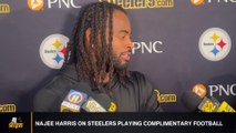 Najee Harris On Steelers Playing Complimentary Football