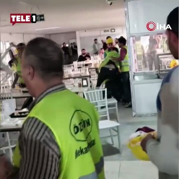 İşçiler WhatsApp'taki şaka yüzünden birbirine girdi! Ortalık savaş alanına döndü