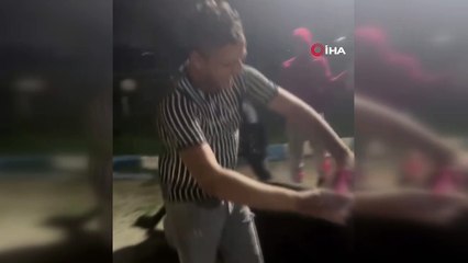 İneğe zorla alkol içirdiler!