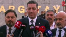Türkiye Barolar Birliği Başkanı Erinç Sağkan, Yargıtay önünde açıklama yaptı