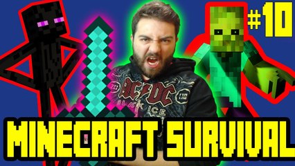 Minecraft Survival Bölüm 10 - Köy Bulma Macerası [ 1.10.2 ] /w Gitaristv /w T.E.O /w Eso