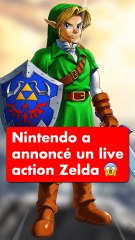 Nintendo a annoncé un live action Zelda