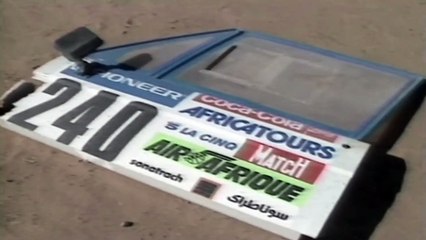 Patrick Canado's Fatal Crash @ Dakar Rally 1988 (Aftermath)