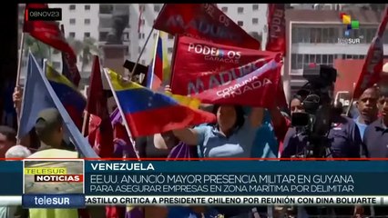 Venezuela rechaza contundentemente el anuncio de incrementar la presencia militar en Esequibo