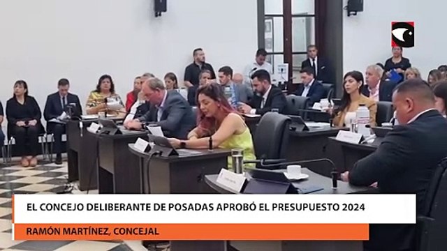 El Concejo Deliberante de Posadas aprobó el presupuesto 2024 “Es una herramienta significativa para la nueva gestión del intendente”, señaló el concejal