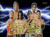Open The Triangle Gate & Naoki Tanizaki Naming Rights Akira Tozawa & BxB Hulk & Fake Naoki Tanizaki (C) vs Ryo Jimmy Saito & Genki Horiguchi & NT