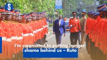 I'm committed to putting hunger shame behind us – Ruto