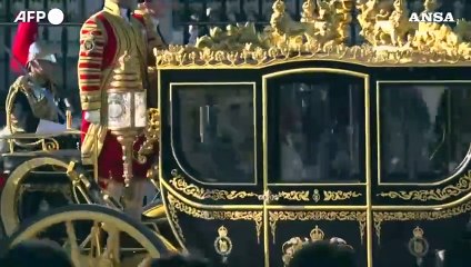 Carlo III a Westminster per il suo primo King's Speech