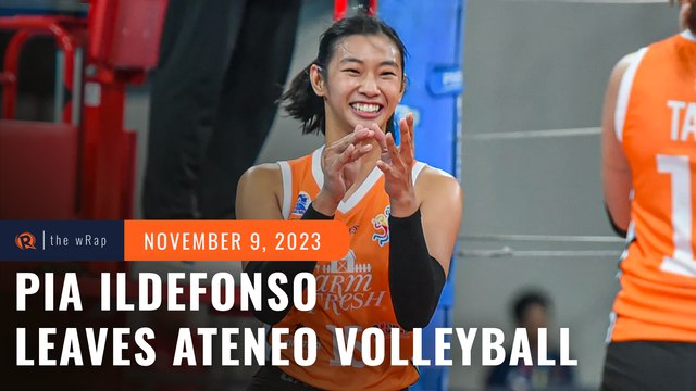 Pia Ildefonso on leaving Ateneo volleyball team: ‘School didn’t fight for me’