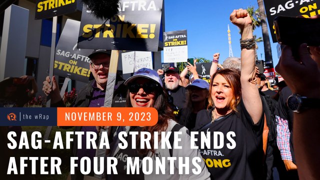 Striking actors reach tentative agreement with Hollywood studios to end strike