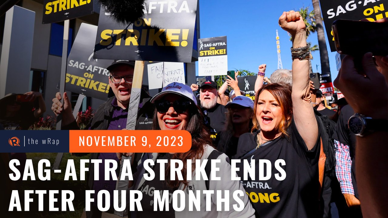 Striking actors reach tentative agreement with Hollywood studios to end strike