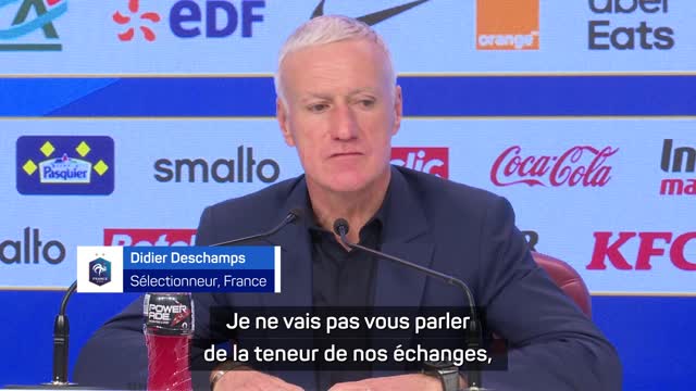 Bleus - Deschamps a des contacts avec Pogba : “Psychologiquement, c’est très difficile pour lui”