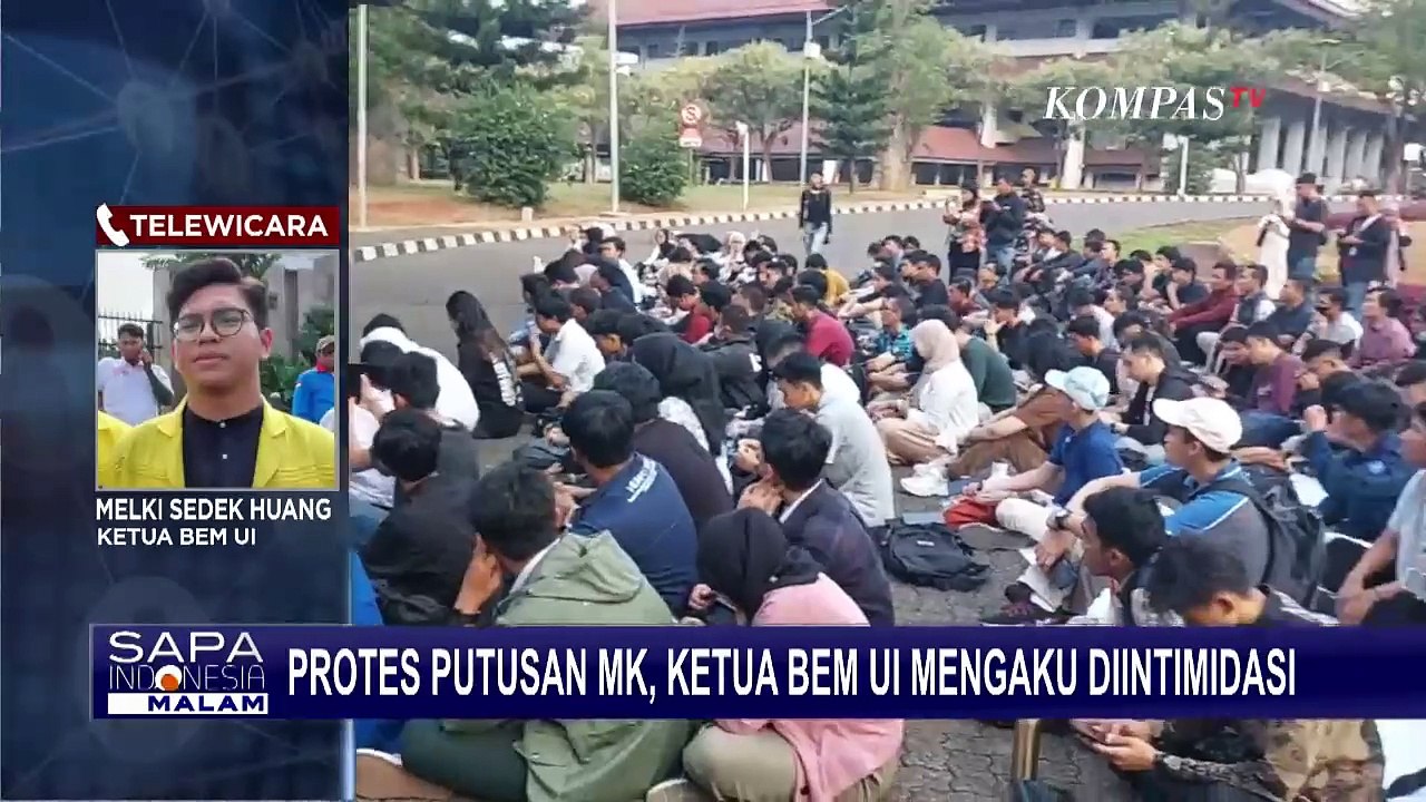 Ketua BEM UI Akui Keluarganya Dapat Intimidasi, Diduga Terkait Protes Putusan MK