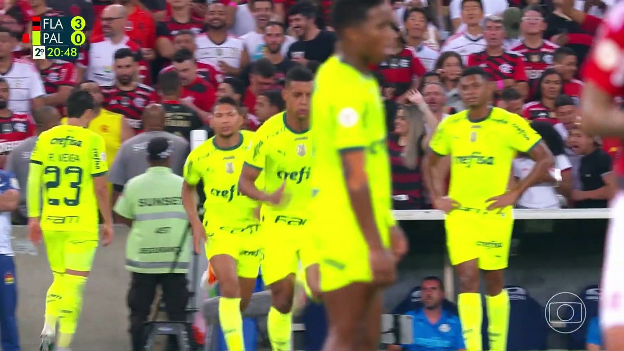 Flamengo x Palmeiras (Campeonato Brasileiro 2023 33ª rodada) 2° tempo