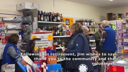 Duloe Community Shop manager hands over the keys after 10 years of service