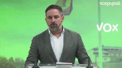 Santiago Abascal: "Esperamos que nadie amnistíe a los que han disparado a Alejo Vidal-Quadras"