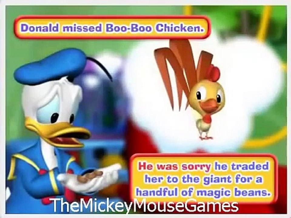 Mickey Mouse Clubhouse  Episode   Donald Duck and The Beanstalk   Mickey Mouse Game