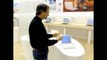 Steve Jobs muestra la primera Apple Store