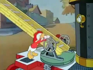 Donald Duck fire chief  Old Cartoons