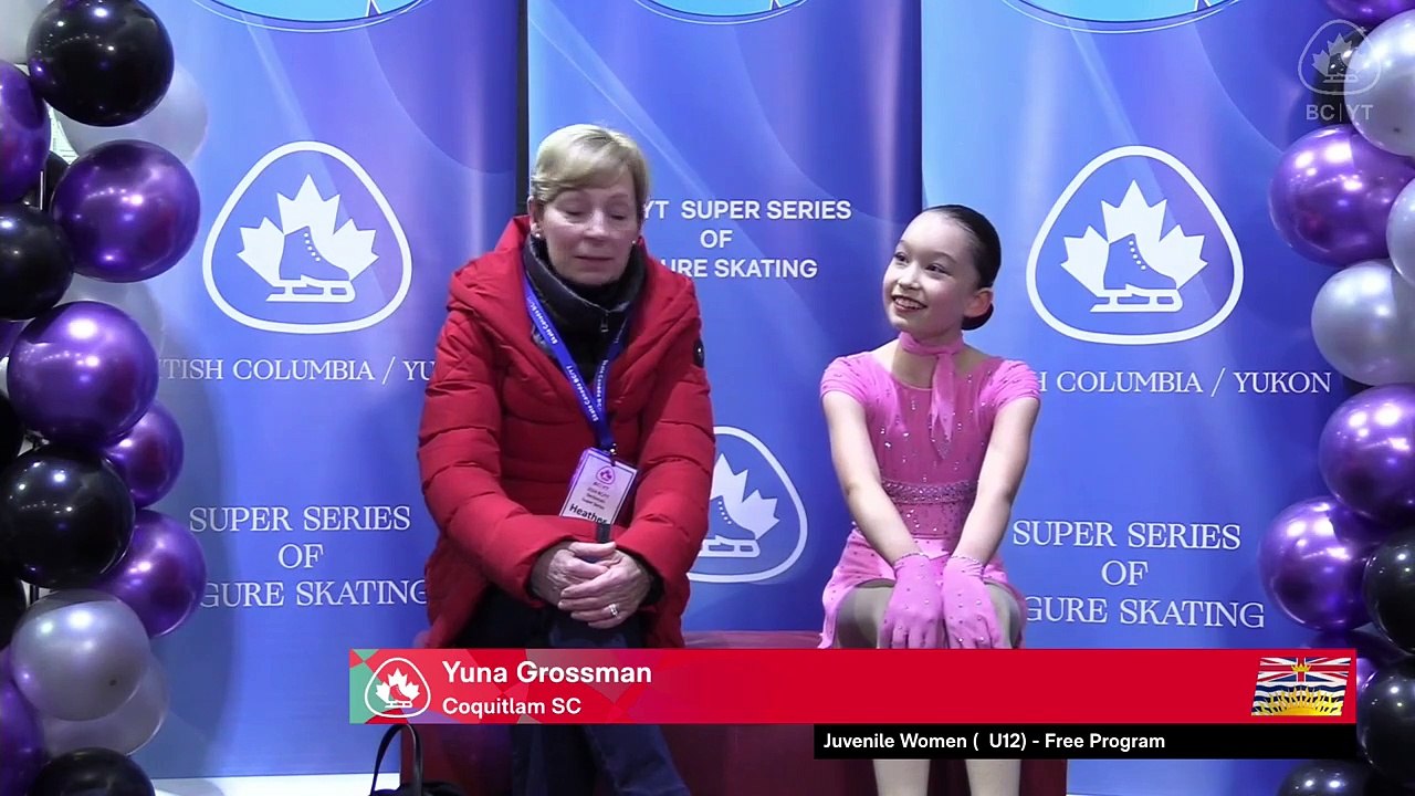 Juvenile Women U12 Part 1 2024 Skate Canada BC/YT Sectionals Super