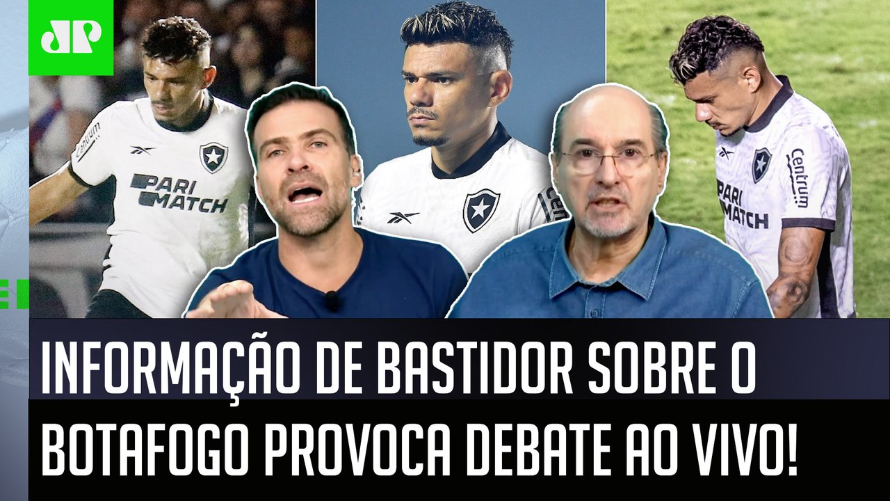 "Gente, o que SE FALA DENTRO DO BOTAFOGO é que o Tiquinho Soares..." INFORMAÇÃO PROVOCA DEBATE!