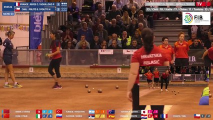 J2, fin du double, Mondial féminin et mixte, Rumilly 2023