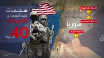 واشنطن تشن غارات عنيفة على الميلشيات الموالية لإيران في سوريا