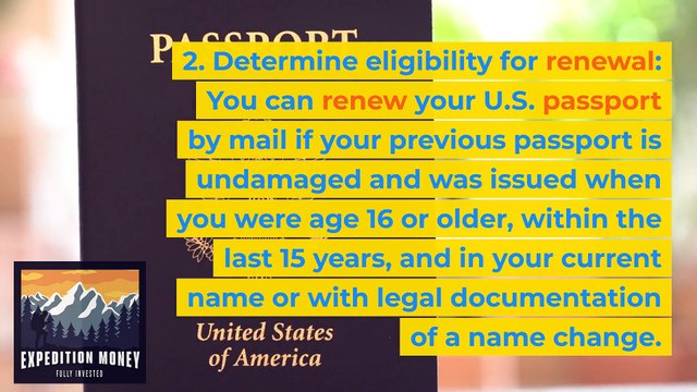 Did you know that your passport is proof of your citizenship? Whether you're traveling or not, you need to have a valid passport. Here's how to renew your passport. #travel #identitytheft #financialfreedom #financialindependence
