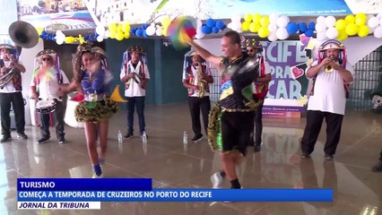 Começa temporada de cruzeiros no Porto do Recife