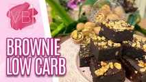 Aprenda a fazer um delicioso BROWNIE LOW CARB - Você Bonita (09/11/2023)