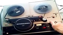 SHIBADEN  SV 610 E Video recorder open reel.  Year 1974