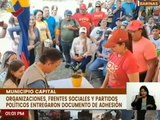 Barinas | Partidos y Frentes Sociales se adhieren al CNE en apoyo al referéndum