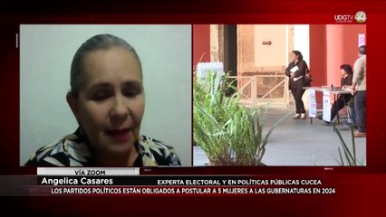 Ven avance en garantizar 5 candidaturas a mujeres para gobernar estados en 2024: experto