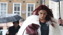 Dua Lipa Matched Her Hair to Her Bag and Her Boots